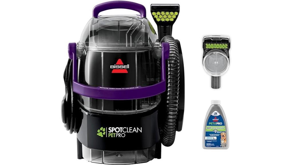 portable pet carpet cleaner