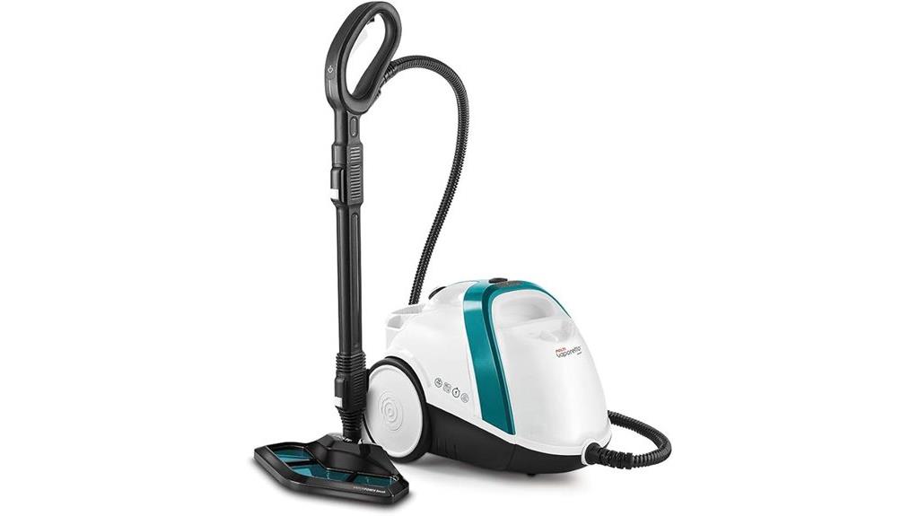 portable steam cleaning device
