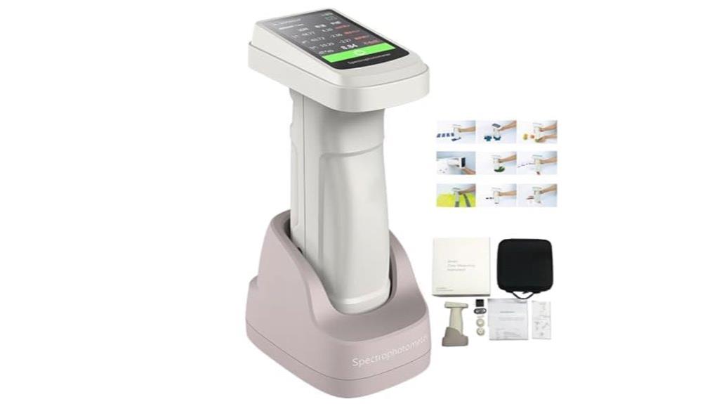 portable touchscreen spectrophotometer