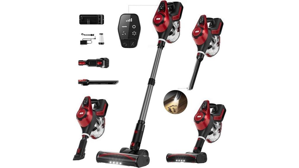 powerful cordless stick vacuum
