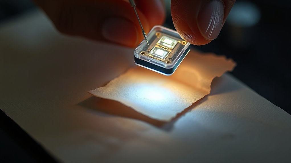 precise light based material analysis