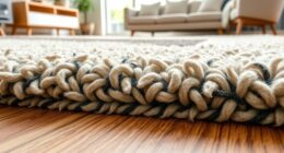premium wool acoustic rug pads