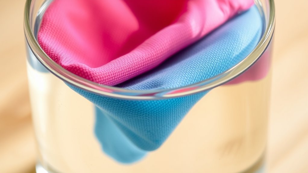 prepare fabric sample carefully