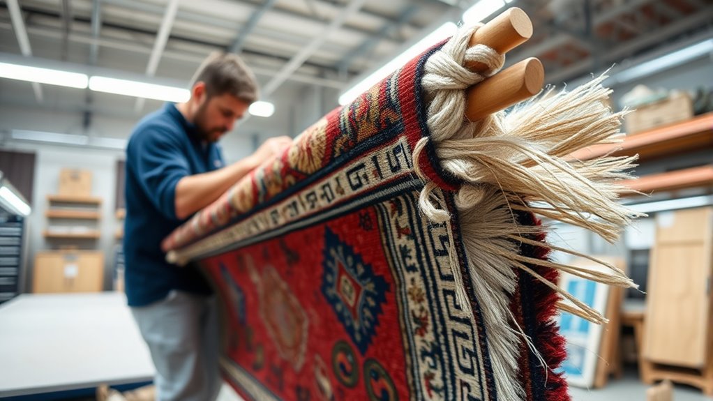 professional vs diy rug stretching