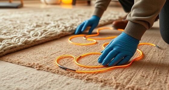 proper heated floor installation
