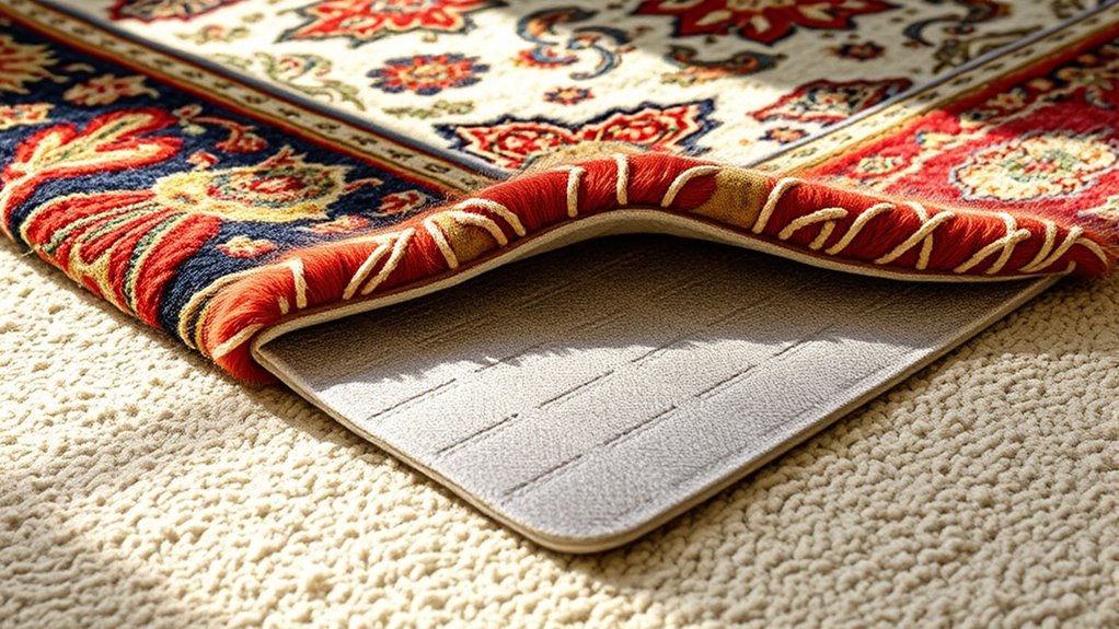 proper rug pad selection