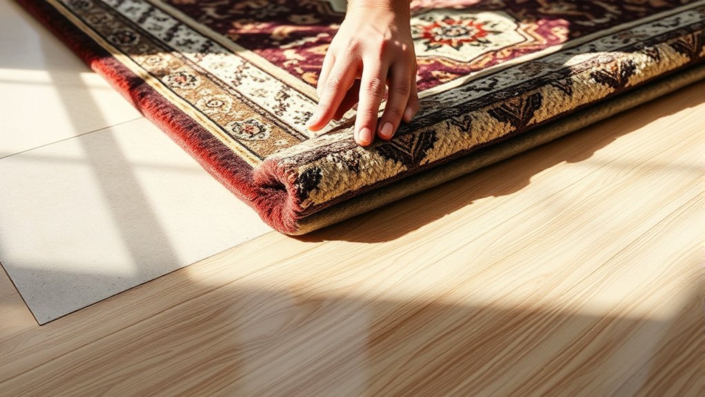 proper rug placement matters