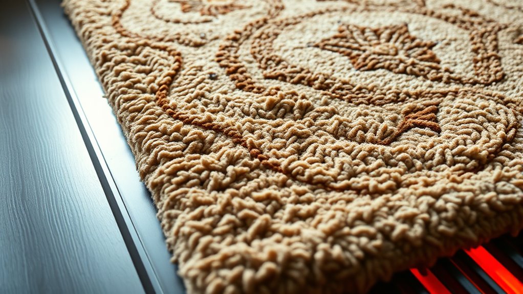 proper rug placement techniques