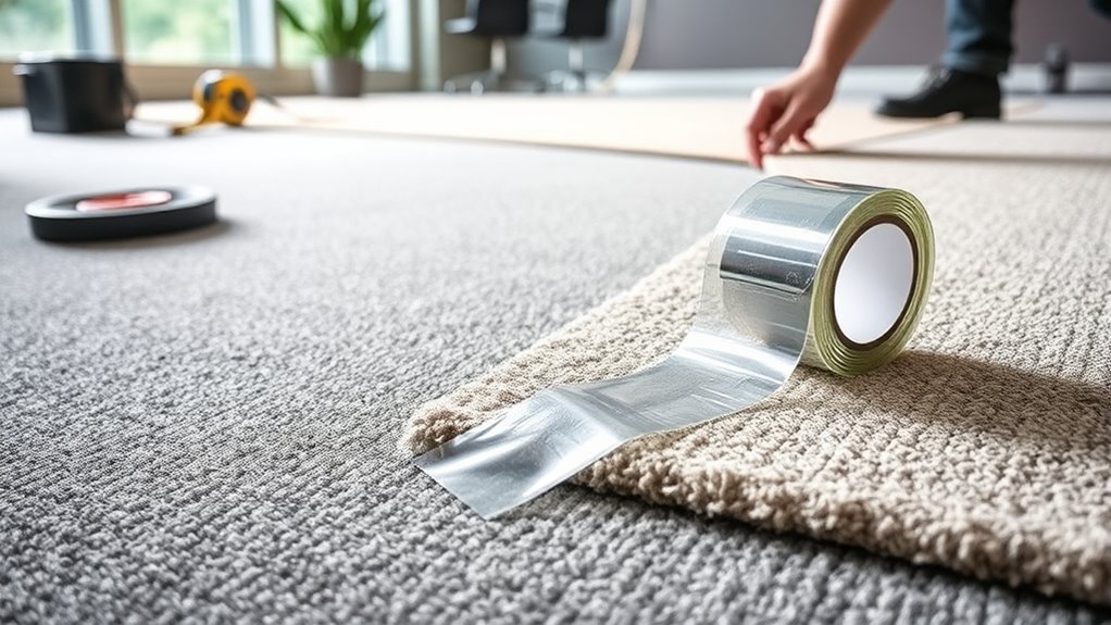 proper rug tape maintenance