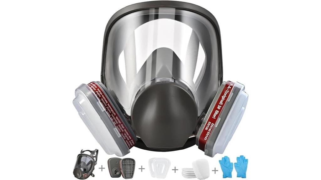 protective respirator mask filters