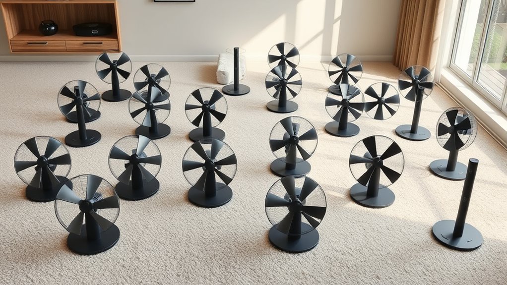 quiet efficient circulating fans