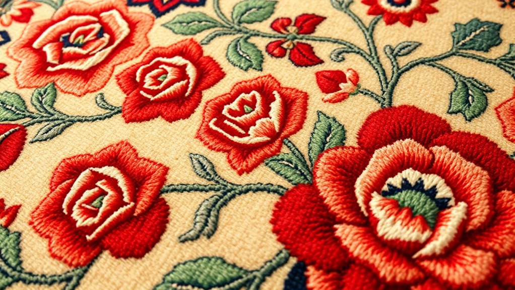 realistic symbolic floral techniques