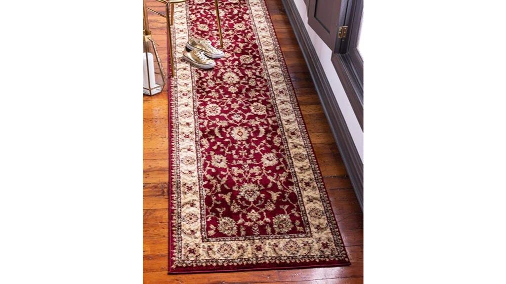 red gold oriental rug