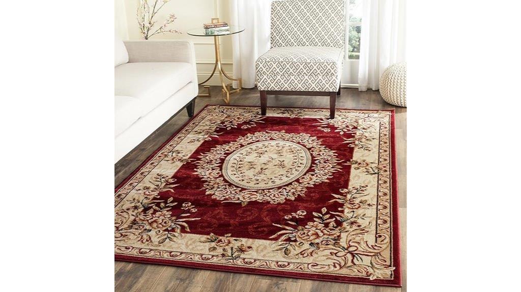 red ivory 6x9 rug
