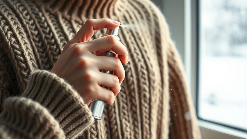 reduce static with natural methods