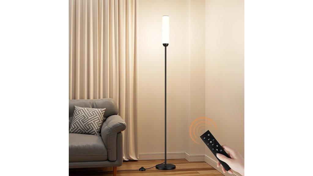 remote controlled led floor lamp