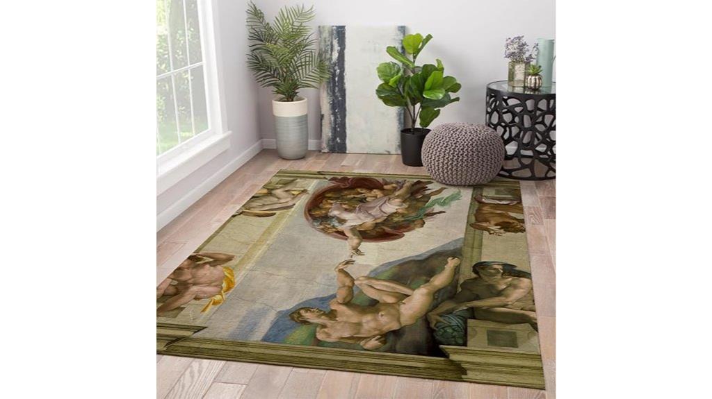 renaissance adam art rug