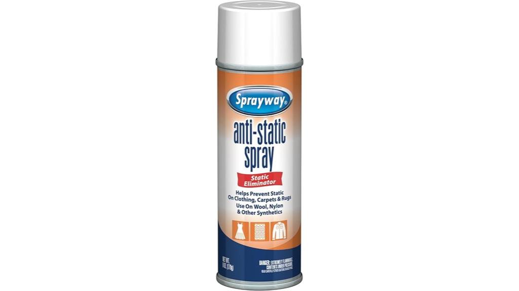 residue free anti static spray