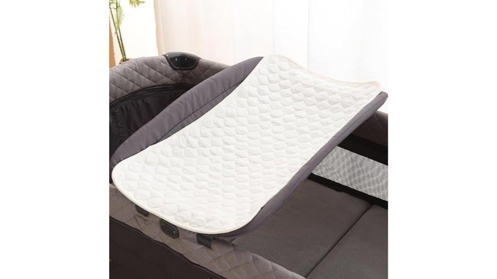 reusable waterproof bed pads