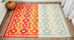 reversible cotton wool rugs