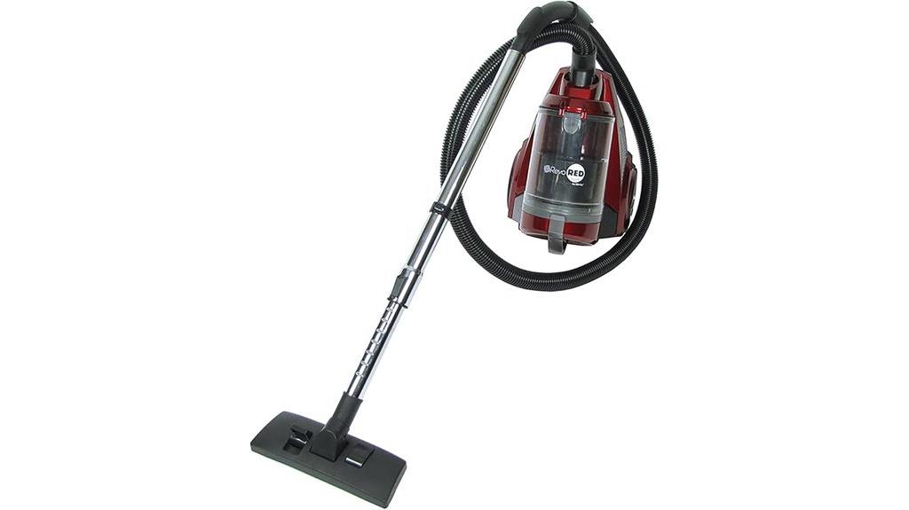 revo red canister vacuum