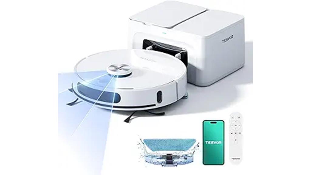 robotic vacuum with mop