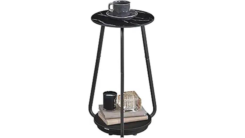 round glass top table