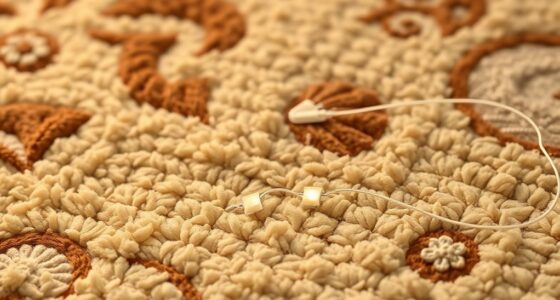 rug humidity monitoring sensors