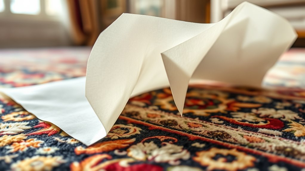 rug protection material criteria