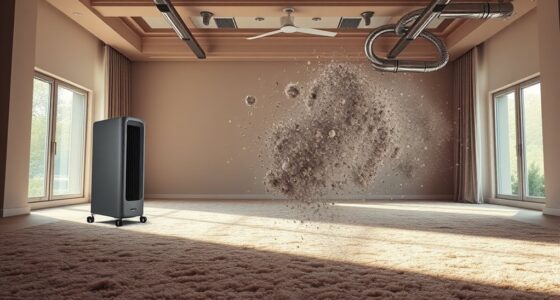 rug room dust management