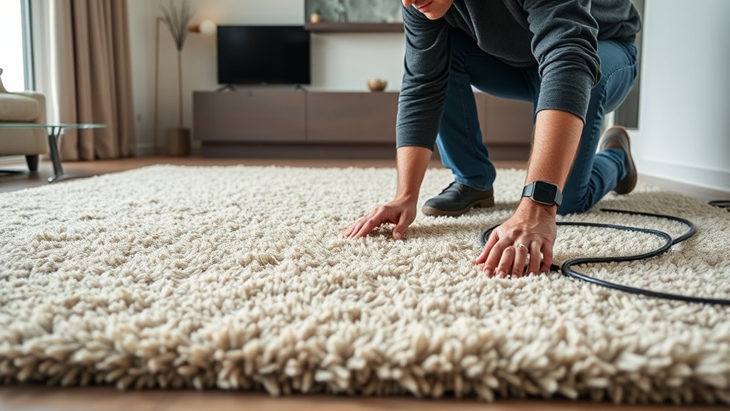 rug safe heating options