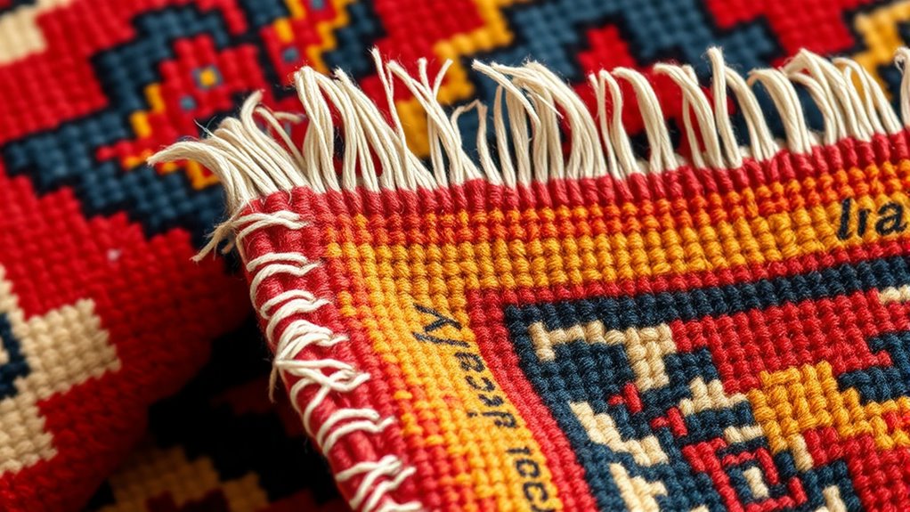 rug signatures and stamps