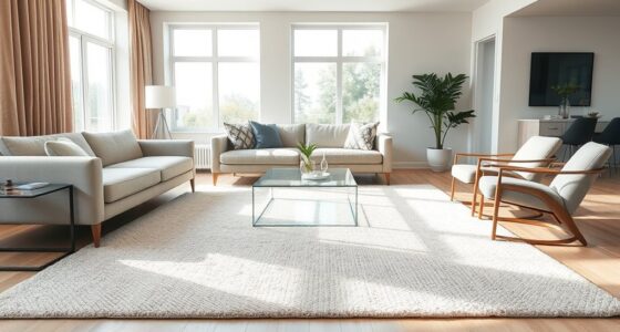 rug sizing and placement