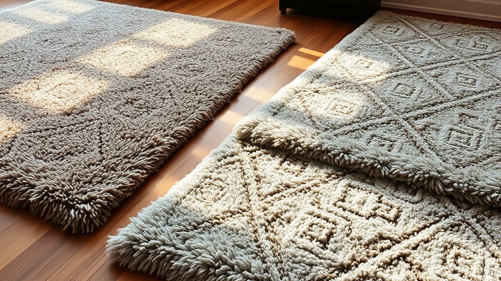 rug thickness enhances soundproofing