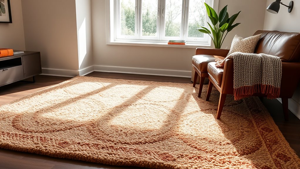 rugs reduce noise effectively