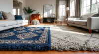 rugs reduce sound echo