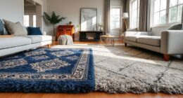 rugs reduce sound echo