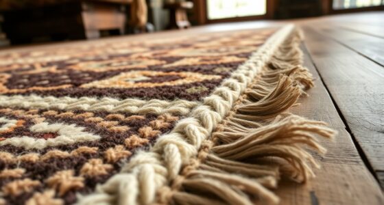 rustic wool rug selection