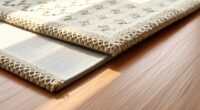 safe comfortable rug padding