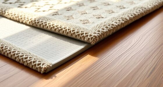 safe comfortable rug padding