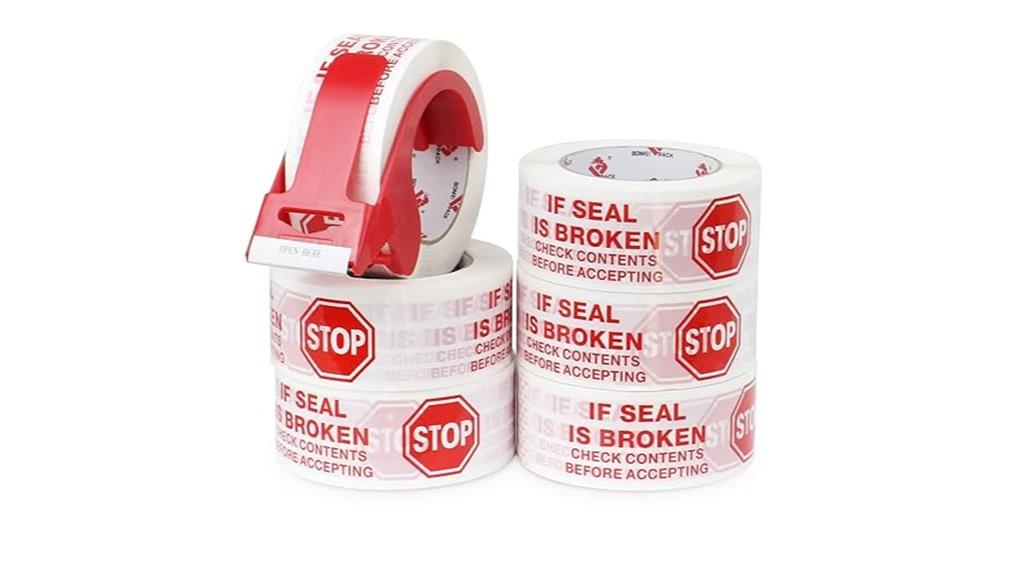 seal tape with dispenser