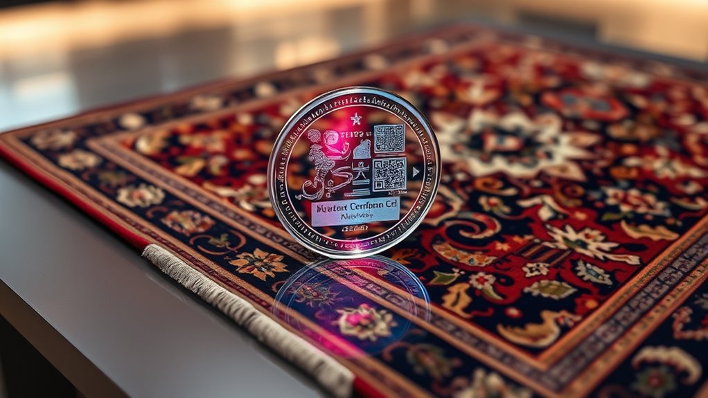 secure digital rug ownership