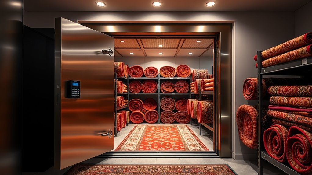 secure fire resistant storage