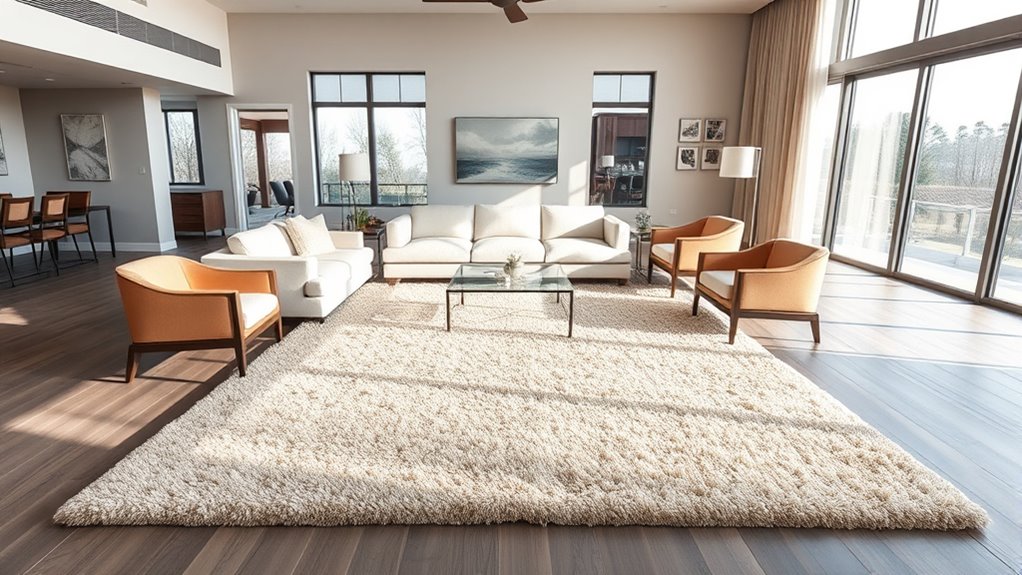 select rug size strategically