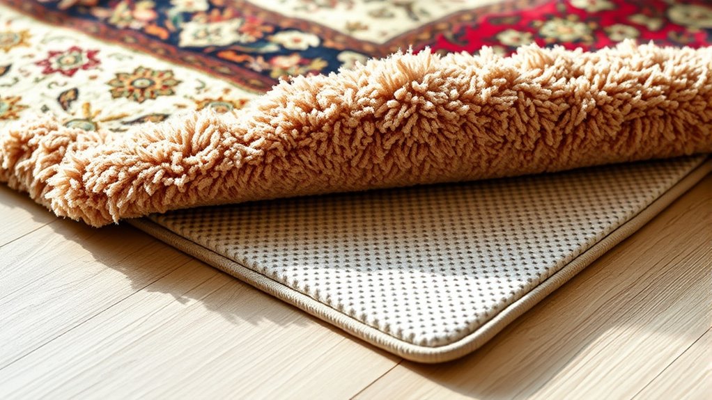 selecting appropriate rug padding