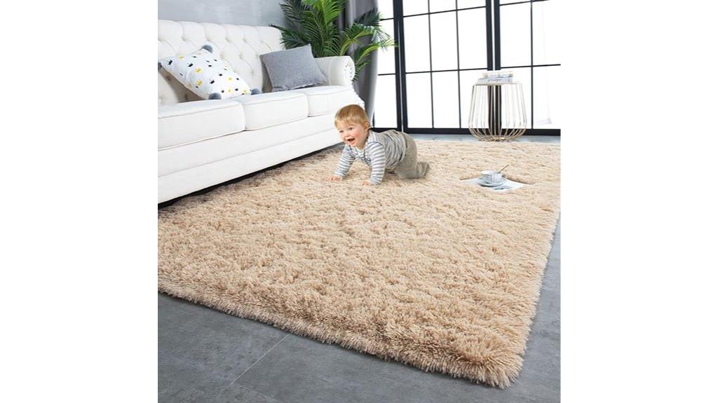 shaggy twin size rug