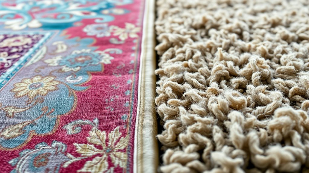 sheen differences enhance ambiance