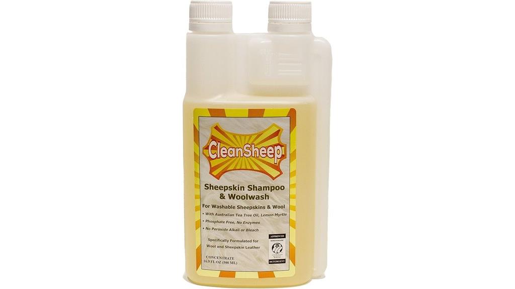 sheepskin wool cleaning concentrate