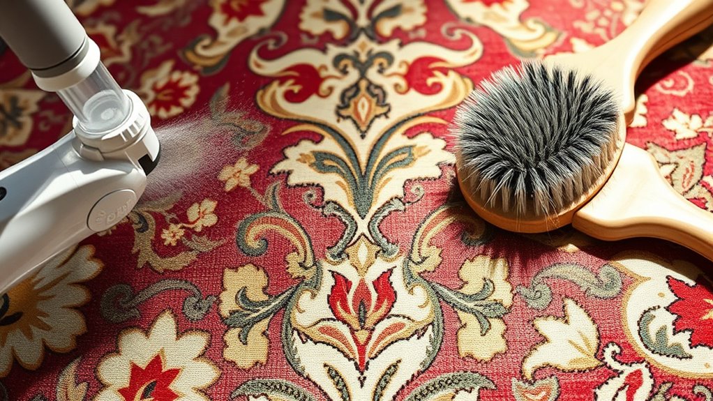 silk carpet cleaning risks