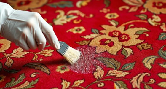 silk carpet pet cleanup
